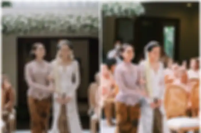 Penampilan Amanda Khairunnisa di pernikahan sang kakak, Maudy Ayunda