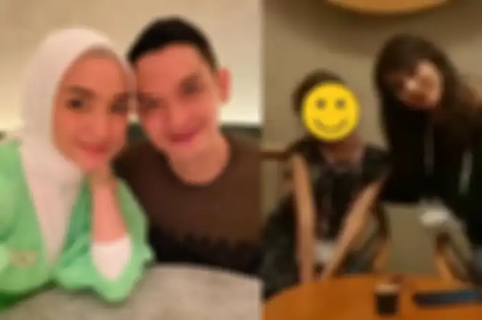 Citra Kirana, Rezky Aditya, Wenny Ariani dan anaknya.