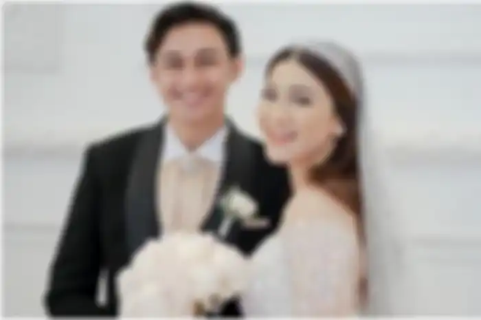 Felicya Angelista dan Caesar Hito saat menikah.