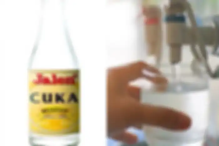 Cara membersikan dispenser menggunakan cuka