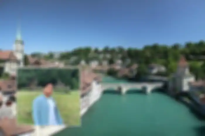 Sungai Aare di Bern, Swiss. Di sungai ini Emmeril Khan Mumtadz, putra Ridwan Kamil, yang terseret arus Sungai Aare, Kamis (26/5/2022). 