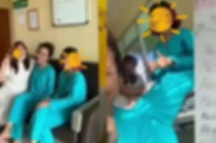 Penampilan Medina Zein di rumah sakit jiwa