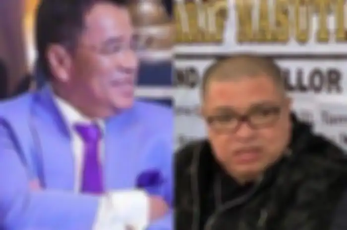 Ilustrasi Razman Nasution dan Hotman Paris yang belakangan tengah berseteru
