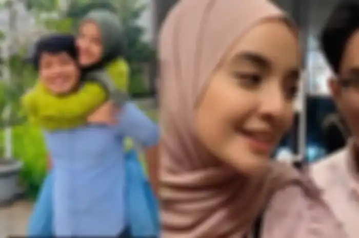 Kebersamaan Emmeril Kahn dengan kekasihnya, Nabila Ishma Nurhabibah 