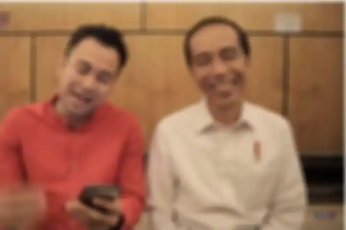 Raffi Ahmad Ngevlog Bareng Jokowi