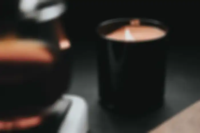 Ilustrasi lilin aromaterapi