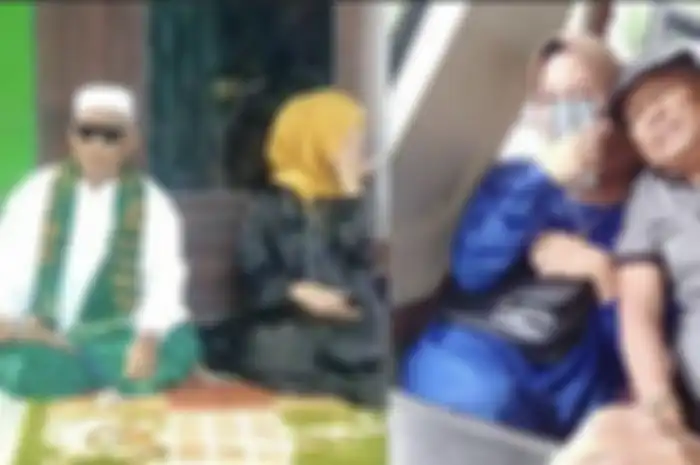 Haji Sondani yang nikahi Fia Barlanti gadis 19 tahun itu viral. Namun, istri muda kakek Sondani malah tutupi mukanya di foto pengajian. 