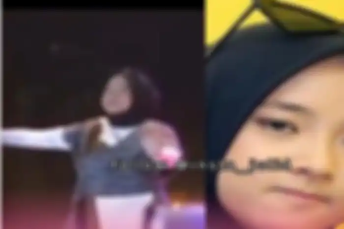 Nissa Sabyan mohon dukungan dari para fans lewat telfon.