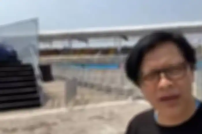 Armand Maulana saat berada di backstage Formula E