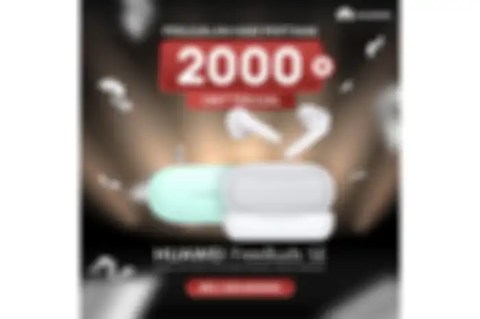 2.000 unit HUAWEI FreeBuds SE terjual di hari pertama penjualan.