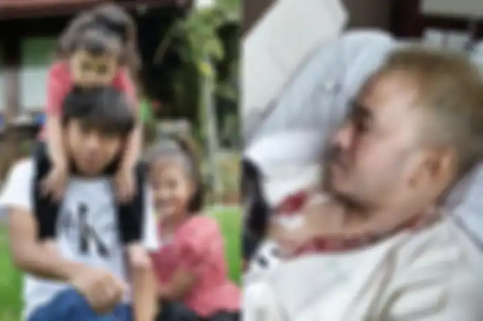 Kolase Ruben Onsu, Thalia, Thania dan Betrand Peto