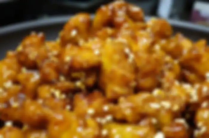 Honey garlic chicken
