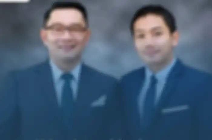 Foto Ridwan Kamil dan Emmeril Kahn. 