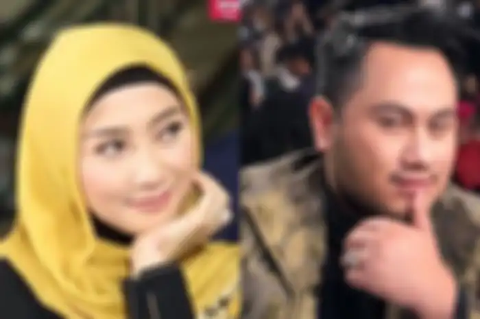 Desy Ratnasari (kiri) dan Nassar (kanan) dianggap serius menjalin hubungan.