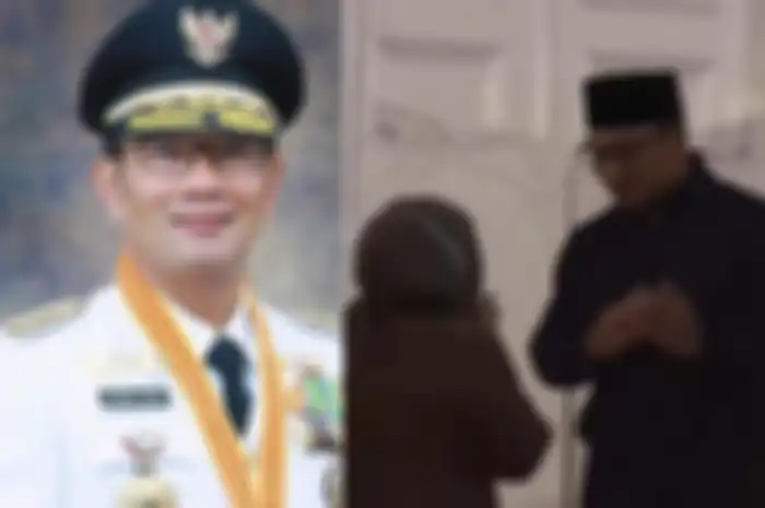 RIdwan Kamil bagikan cerita soal ibu-ibu bergamis hitam yang takziah Eril di Gedung Pakuan
