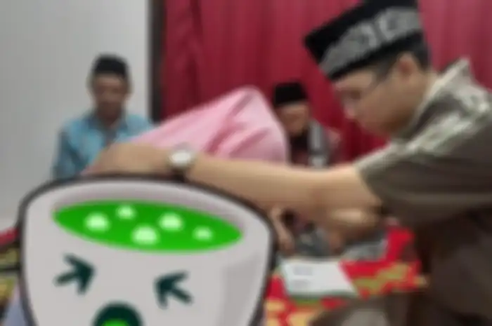 Foto pernikahan Erayani dan NA