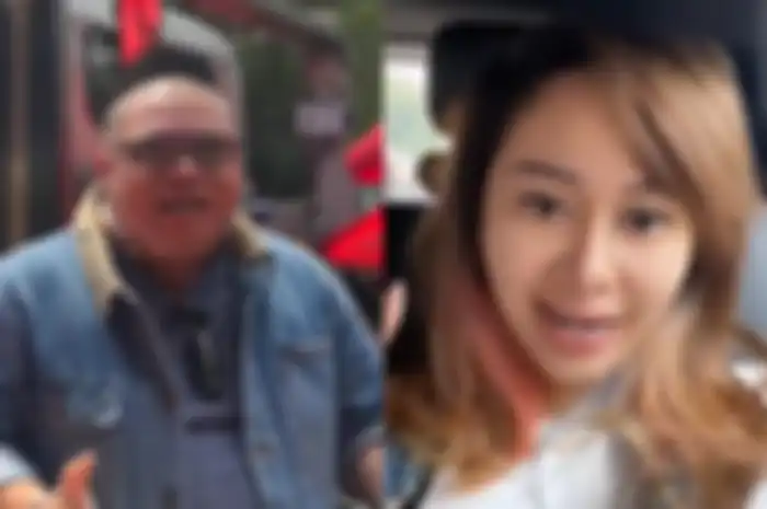 Kolase Foto Razman Nasution dan Denise Chariesta. 