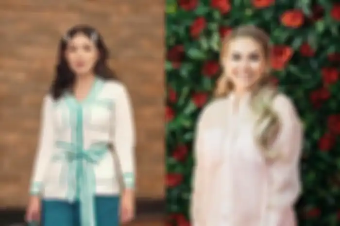 Kolase foto Nindy Ayunda dan Nikita Mirzani
