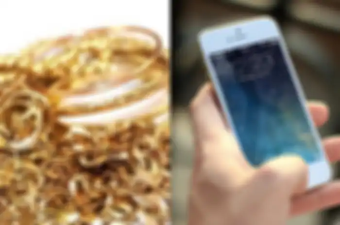 Emas dan Iphone