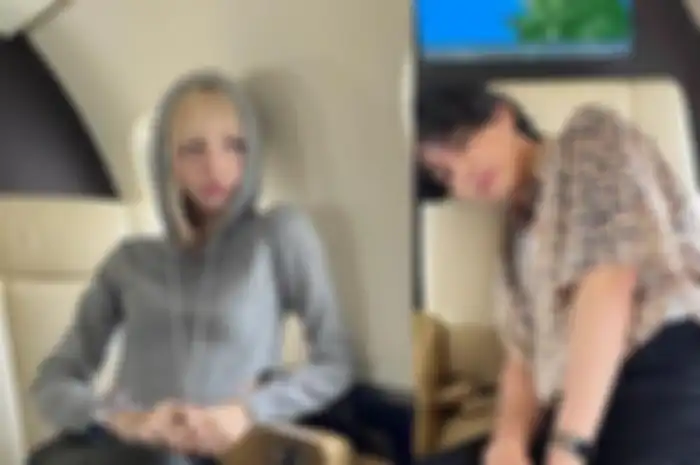 Lisa BLACKPINK dan V BTS satu pesawat, saling pamer momen di jet pribadi
