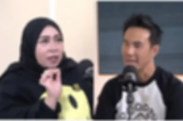 Kolase foto Melly Goeslaw dan Daniel Mananta.