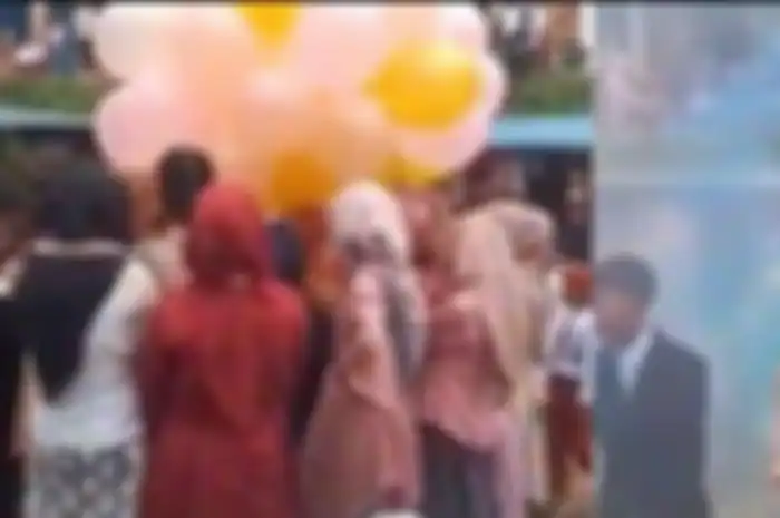 Pesta perpisahan berujung petaka, balon gas hidrogen meledak.