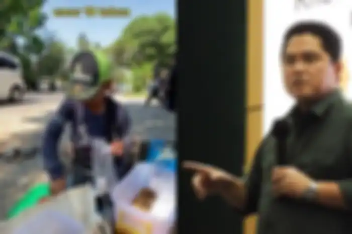 Erick Thohir ternyata pernah beri bantuan pada bocah 10 tahun yang viral putus sekolah demi jualan donat.