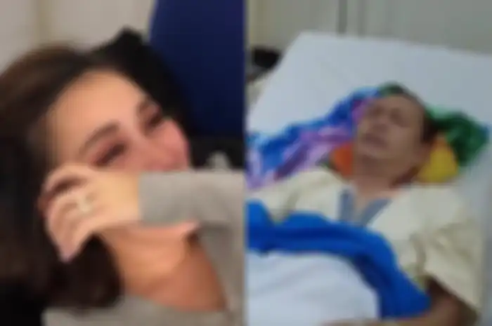 Ayu Ting Ting sedih Ayah Rozak dioperasi