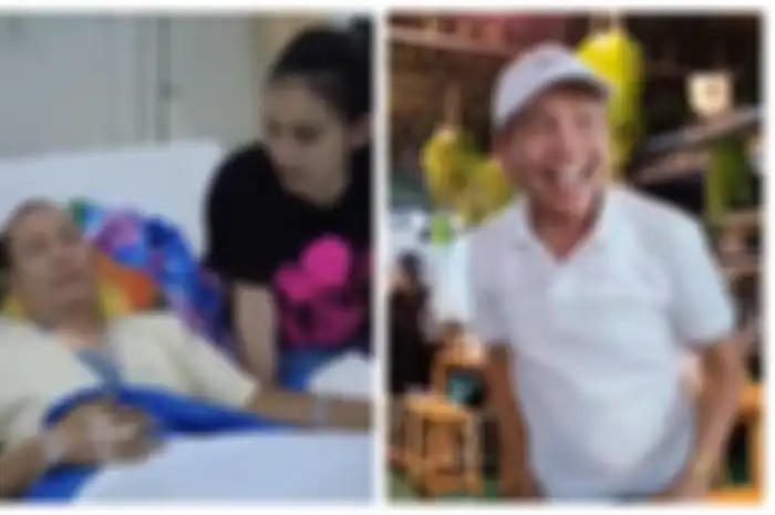 Ayah Rozak betah di rumah sakit meski sudah diizinkan dokter untuk pulang.