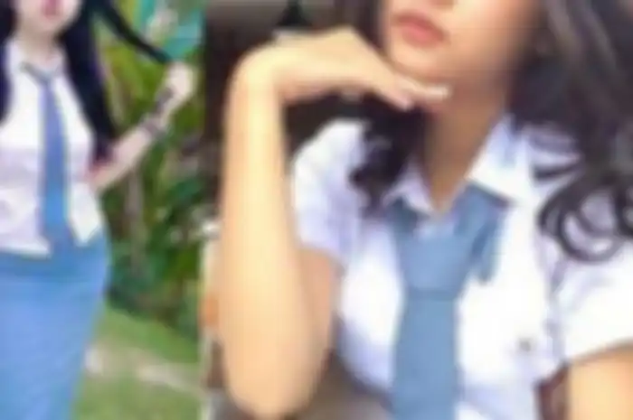 Ilustrasi siswi sma 