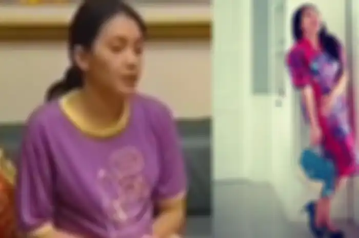 Perbedaan Rieke Indah Pitaloka saat memerankan oneng.