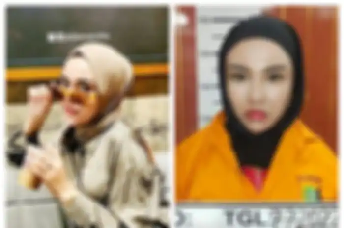 Medina Zein dijemput paksa oleh polisi.