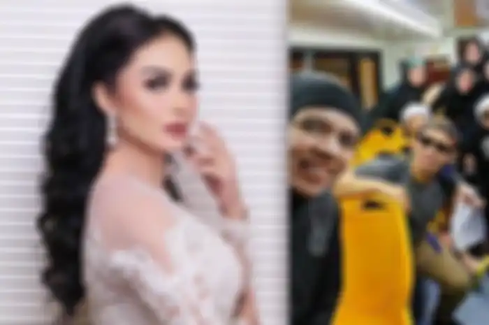 Kolase foto Krisdayanti dan Keluarga Gen Halilintar