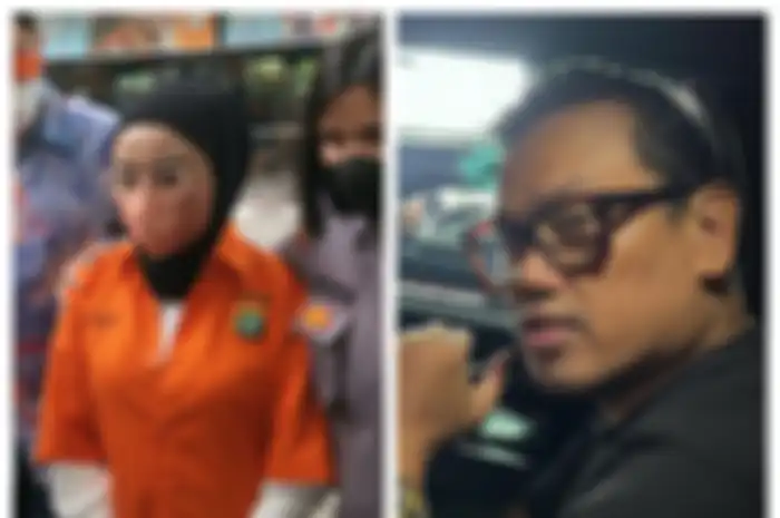 Pakai baju oranye dan tangan diborgol, Medina Zein cuma bisa minta maaf, Uya Kuya yang sempat berpapasan dengan sang selebgram ucapkan hal ini.