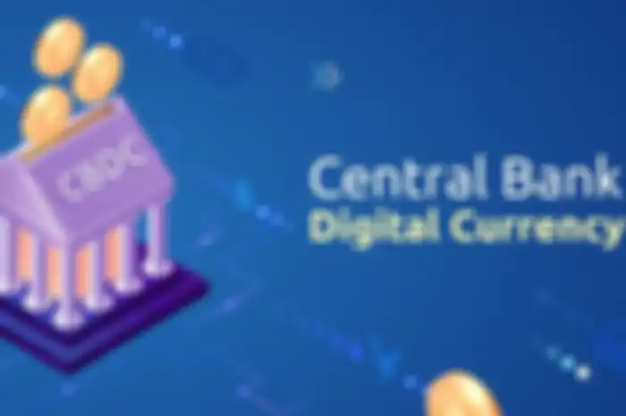 Ilustras Uang Rupiah Digital atau Central Bank Digital Currency (CBDC)