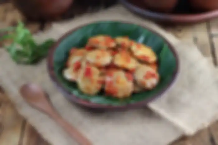 Ilustrasi jengkol balado. 