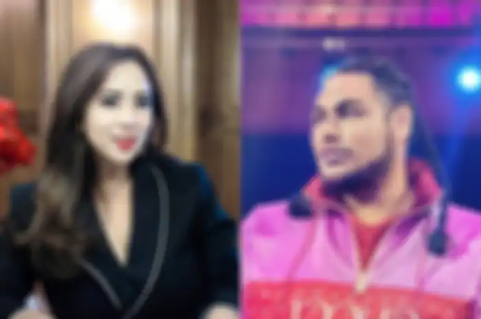 Kolase foto Maharani Kemala dan Ivan Gunawan
