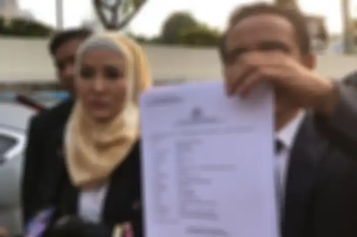 Cynthiara Alona di Polda Metro Jaya, Senin (18/7/2022)