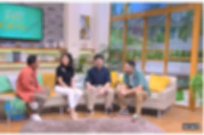 Veronica Tan dan Nicholas Sean saat jadi bintang tamu di acara yang dipandu Raffi Ahmad dan Irfan Hakim. 