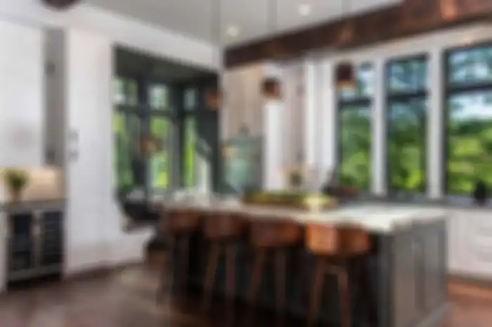 Ilustrasi dapur rustic