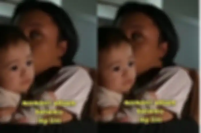 Rizky Febian menangis saat bertemu Adzam.
