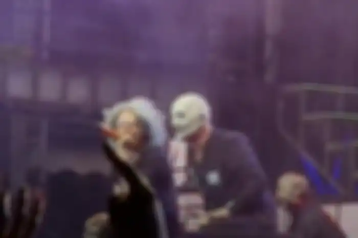 Penampilan Slipknot di panggung bareng sama anaknya Corey Taylor, Griffin.