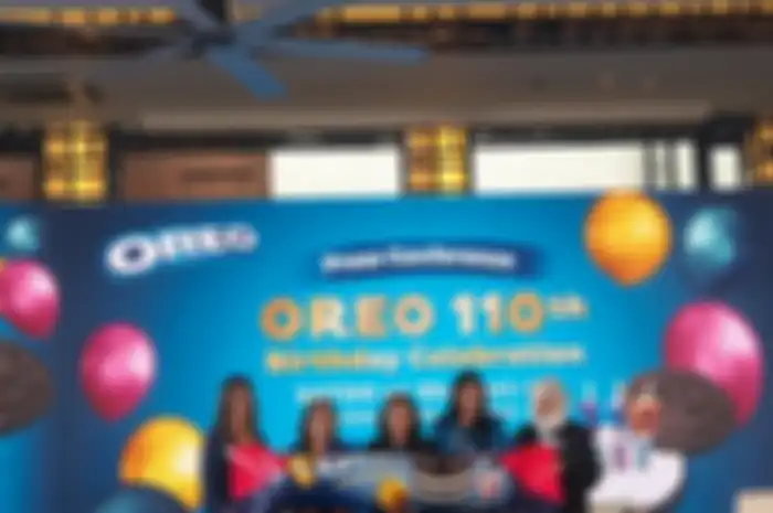 Press Conference ulang tahun Oreo yang ke 110. 