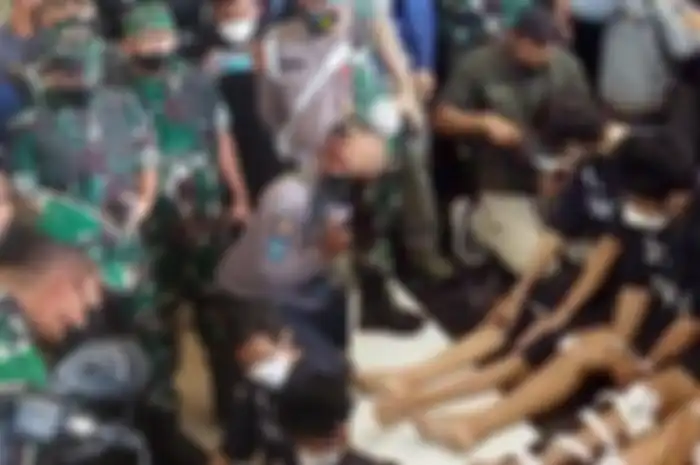 Para eksekutor penembak istri TNI di Semarang, Senin (25/07/2022)