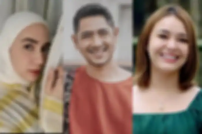 Kolase foto Putri Anne, Arya Saloka, dan Amanda Manopo 