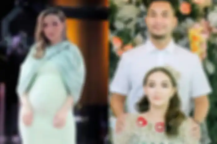 Zaskia Gotik dan Sirajuddin Mahmud gelar 7 bulanan