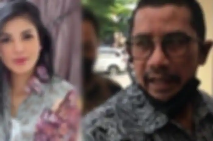 Nindy Ayunda (kiri) dan kuasa hukum Sulaiman, Fahmi Bachmid saat mendampingi kliennya menjalani pemeriksaan soal dugaan penyekapan di Polres Metro Jakarta Selatan, Senin (4/7/2022)