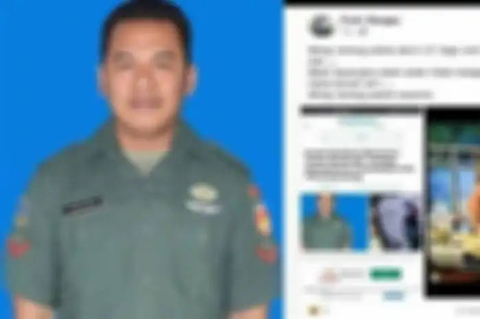 Beredar foto diduga W selingkuhan Kopda Muslimin.  