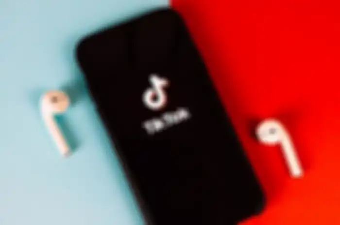 Ilustrasi aplikasi TikTok Music