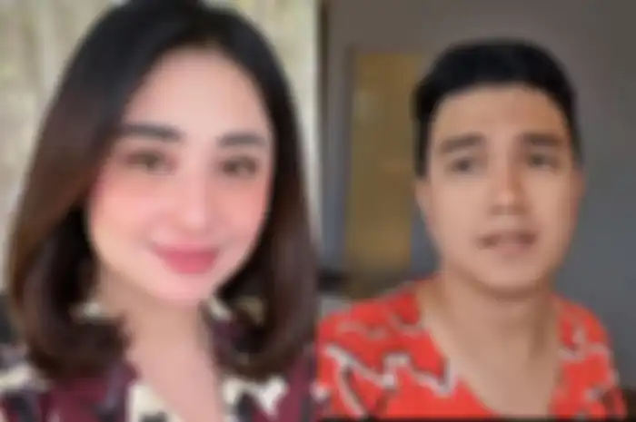 Kolase Foto Dewi Perssik dan Aldi Taher. 